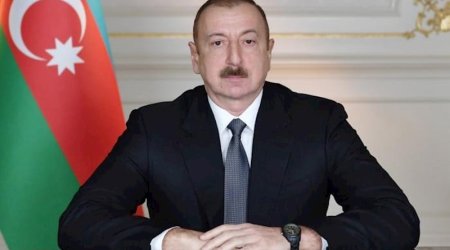 Prezident Ağ Şəhərdə təməlqoyma mərasimində iştirak etdi