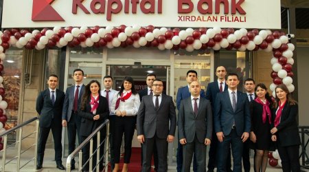 Kapital Bank Xırdalanda daha bir filialını istifadəyə verdi