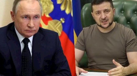 Zelenski Putinin atəşkəslə bağlı təklifinə münasibət bildirib