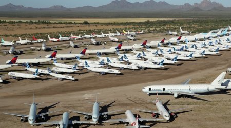 ABŞ-da bütün daxili uçuşlar dayandırılıb