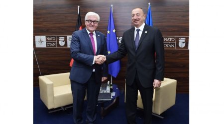 Almaniyanın dövlət başçısı Prezident İlham Əliyevə zəng edib