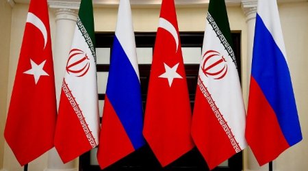 Rusiya, Türkiyə və İran rəsmiləri Moskvada görüşəcəklər