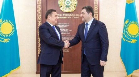 Посол Азербайджана встретился с министром внутренних дел Казахстана