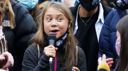 Almaniya polisi Tunberqi mədən ərazisindən qovdu