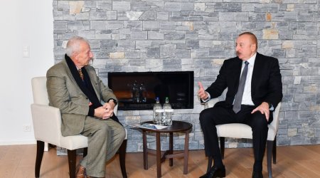 Prezident “Kromatix SA” şirkətinin baş icraçı direktoru ilə görüşüb - YENİLƏNİB