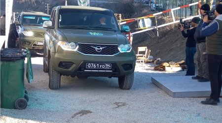 В течение дня на дороге Ханкенди-Лачын созданы условия для движения 31 автомобиля РМК
