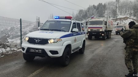 Sülhməramlıların 47 maşını aksiya yerindən keçib