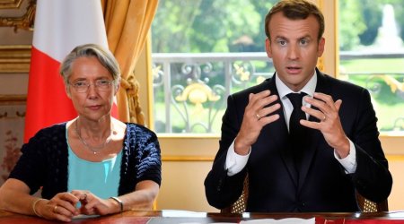 Fransa Prezidentinin reytinqi pensiya islahatları fonunda aşağı düşüb