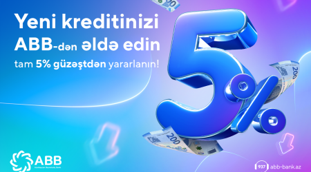 Получите 5 % скидки на новый кредит от банка АВВ!