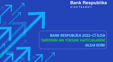 “Bank Respublika”dan tarixi rekord!