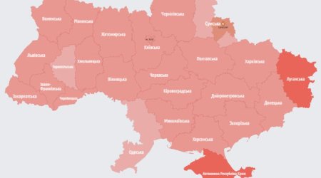 Bütün Ukraynada həyəcan siqnalı elan edildi