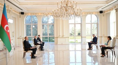 Azerbaijani Presidents informs French diplomat about protest on Lachin-Khankandi road