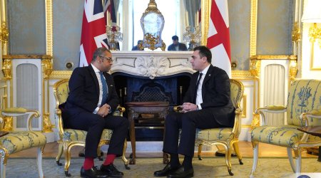 Gürcüstan XİN başçısı britaniyalı həmkarı ilə görüşdü