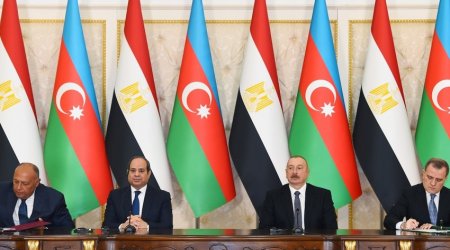 Azərbaycan-Misir sənədləri imzalanıb
