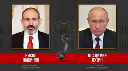 Paşinyan Putinlə Laçın dəhlizini müzakirə edib