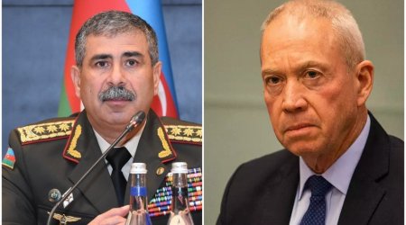 Zakir Həsənovla İsrailin yeni müdafiə naziri arasında telefon danışığı olub