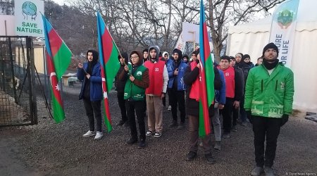 Акция на дороге Ханкенди - Лачын продолжается 56-й день
