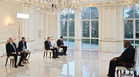 Prezident yeni səfirləri qəbul etdi - FOTOLAR 