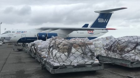 Fevralın 20-dək Azərbaycandan Türkiyəyə hər gün humanitar yardım təyyarəsi gedəcək