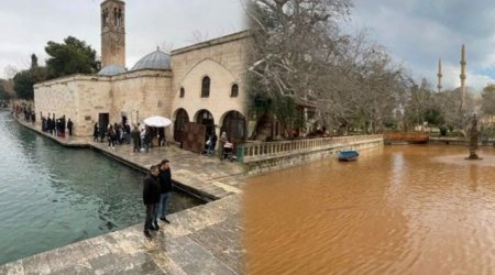 Zəlzələ dünyanın ən böyük akvariumunu bu hala saldı