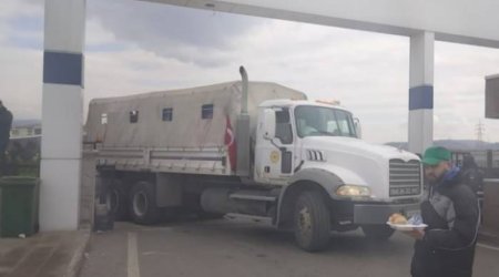 FHN-in Türkiyəyə göndərdiyi növbəti humanitar yardımı Kahramanmaraşa çatıb