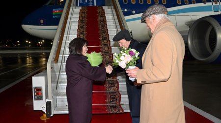 Sahibə Qafarova Rusiyaya rəsmi səfərə gedib