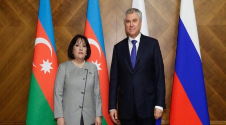 Azərbaycan və Rusiya parlamentlərarası saziş imzalanıb 