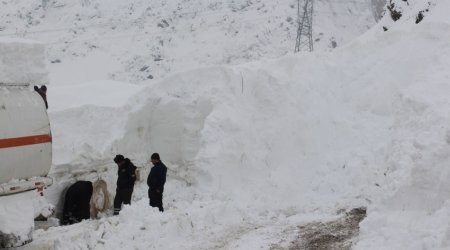 Tacikistanda qar uçqunu nəticəsində 9 nəfər ölüb