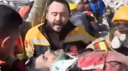 Zəlzələnin 13-cü günü 3 nəfər sağ çıxarıldı