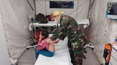 FHN-in Türkiyədəki səhra hospitallarında 1623 nəfərə tibbi xidmət göstərilib