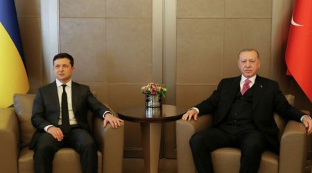 Ərdoğan Zelenskiyə müharibənin ildönümü ilə əlaqədar zəng edib