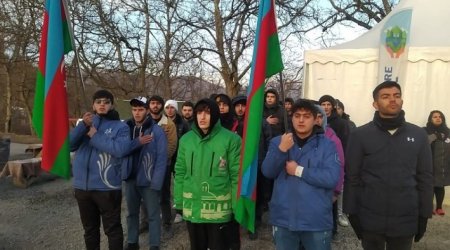 Акция на дороге Ханкенди-Лачын продолжается уже 76 дней