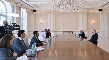 Президент Ильхам Алиев принял президента группы Исламского банка развития