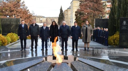 Naftalanda Xocalı faciəsi anılıb