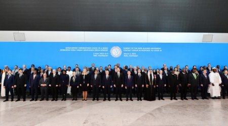 Bakıda Qoşulmama Hərəkatının Zirvə görüşü keçirilib, prezident çıxış edib