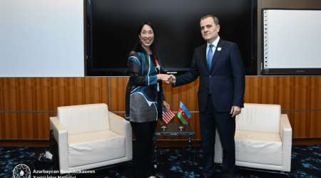 Bayramov Blinkenin köməkçisi ilə görüşüb