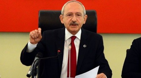 CHP lideri Kemal Kılıçdaroğlu partiya liderliyindən istefa verib