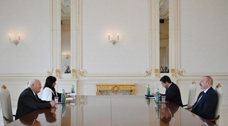 Prezident İlham Əliyev BMT-nin Sivilizasiyalar Alyansının ali nümayəndəsini qəbul edib - YENİLƏNİB