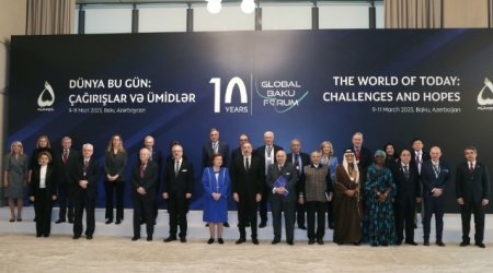 İlham Əliyev Bakı Forumun açılış mərasimində - CANLI