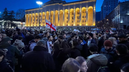 Gürcüstan parlamentindən xarici agentlər haqqında qanun layihəsi geri çağırılıb