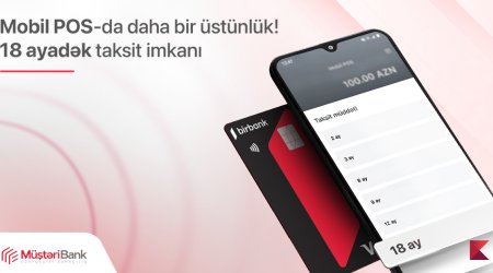 Kapital Bank-ın Mobil-POS xidmətinə yeni taksit funksiyası əlavə olundu