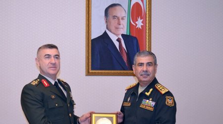 Azerbaijani Defense Minister meets with NATO representative