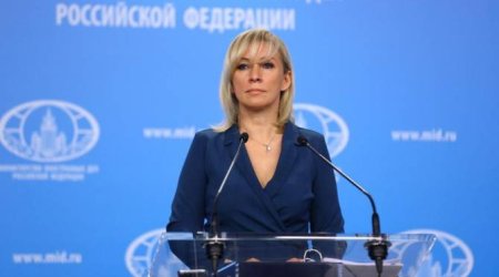 İrəvanın Bakı ilə danışıqlarda fəal iştirakı deeskalasiyaya gətirib çıxaracaq - Zaxarova