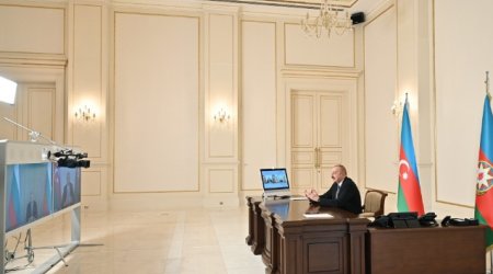 Heyət üzvlərinin testi pozitiv çıxdı, Prezident onlayn görüşdü