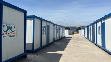 Kahramanmaraşda 200 konteynerlik Azərbaycan məhəlləsi yaradılacaq