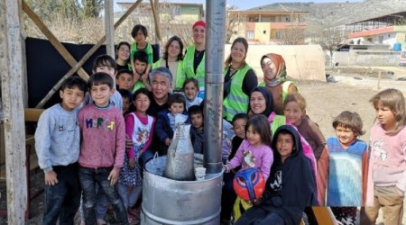 TÜRKSOY-un Baş katibi Hatayda zəlzələdən zərərçəkənlərə dəstək olub