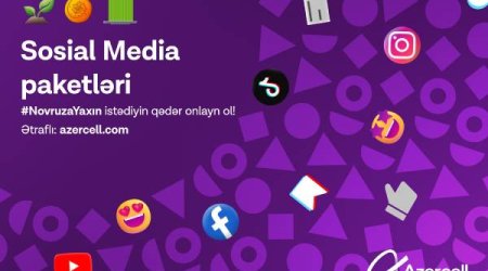 Azercell keeps you connected online on social media during Novruz Holiday!