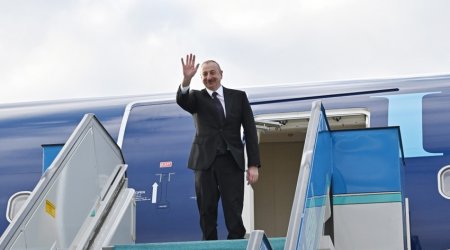 Prezidentin Türkiyəyə səfəri başa çatdı
