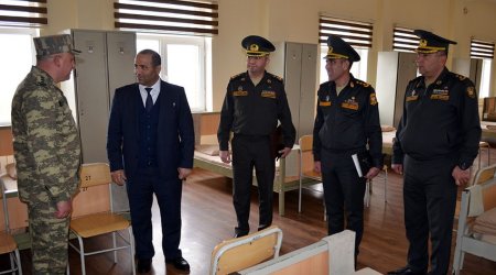 Ombudsman Aparatının nümayəndələri N hərbi hissəsində olublar