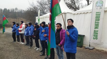 Акция на дороге Ханкенди-Лачын: демонстранты уже 98 дней требуют положить конец экотеррору